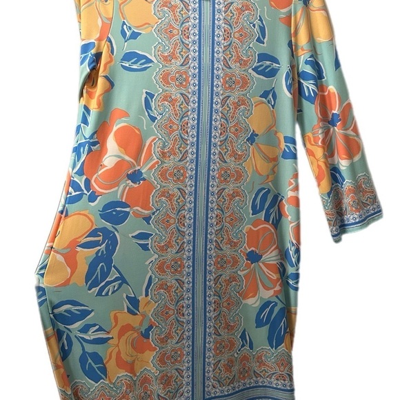 Stunning dress by Ruby Rd sz S, combines a luxurious feel with dynamic styling - Picture 6 of 12